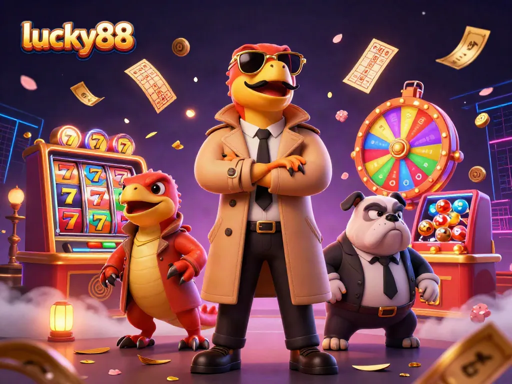 Engage with the thrilling Lucky88 slot, featuring vibrant graphics and dynamic gameplay elements.
